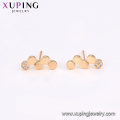 64504 Xuping fashion jewellery import accessories vogue gold bridal jewelry set China wholesale
